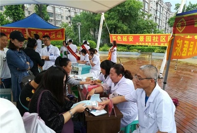 吉林市卫生健康委开展“三联三促”医疗义诊咨询进社区活动